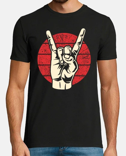 Playera rock and roll