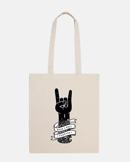 Bolsa rock and roll foreverer - musica rebeld