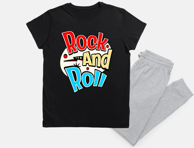 Pyjama rock and roll rockabilly music retro vintage
