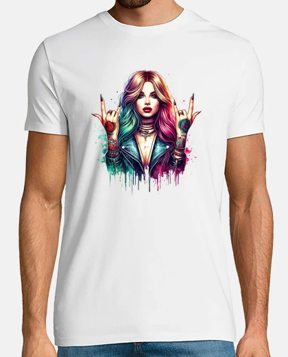 T-shirt rock bebè