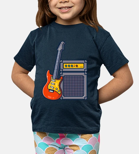 Children's rock guitar and amp