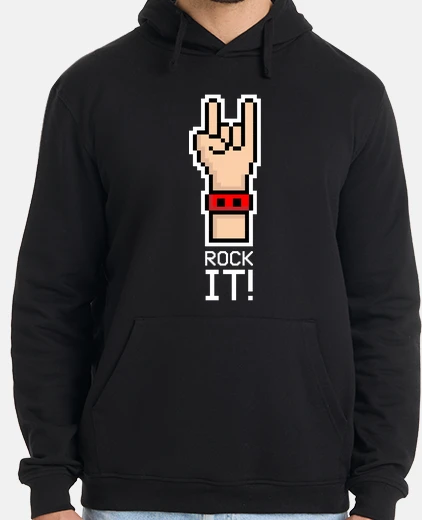 Sudadera Rock It! 8 bits