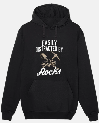 Hoodie Rock Lover Geology Geologist Easily