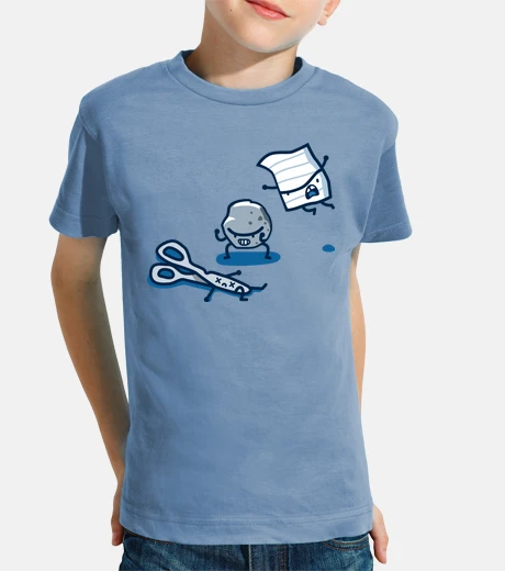 Children's rock paper and scissors