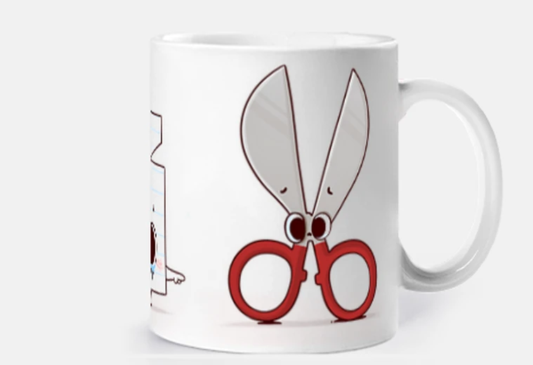 Cup rock paper bully