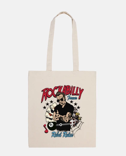 Bag rock rockabilly music psychobilly vintage rockers rock and roll bikers