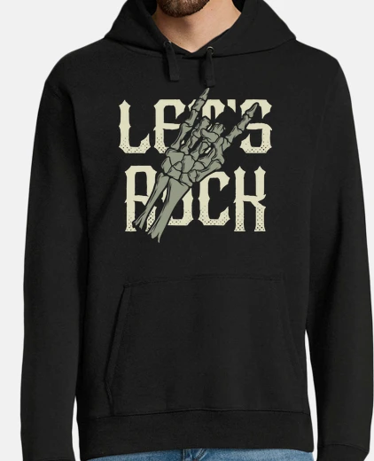 Sudadera Rock Skull Calaveras Rocker Rock and Roll