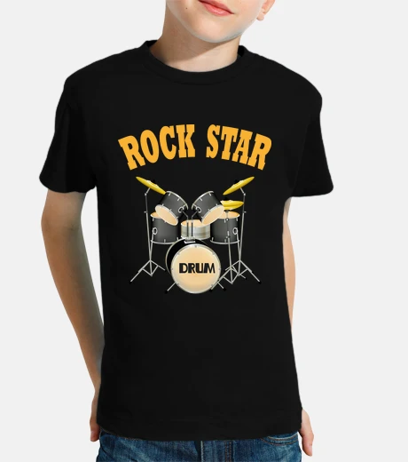 Ropa rock star bateria