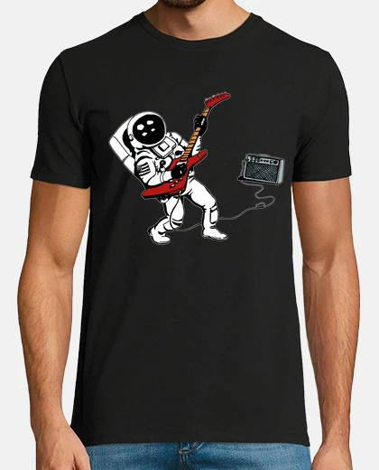 Tee-shirt rock star noire