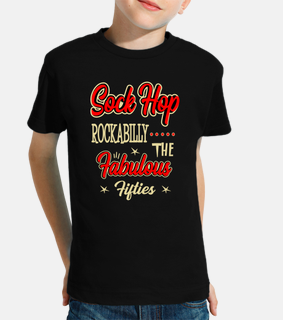rock and roll music 1950s retro rockabilly rockers t-shirt