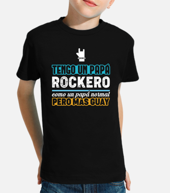 Rock grandpa, father's day kids t-shirt