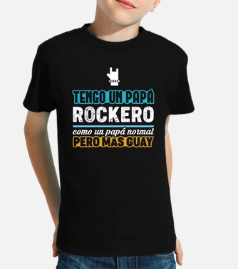 Rock grandpa, father's day kids t-shirt, papa's papa's 