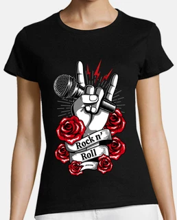 rock n roll - rosas de metal