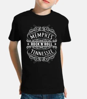 rock rockabilly memphis tennessee usa retro rock n roll t-shirt