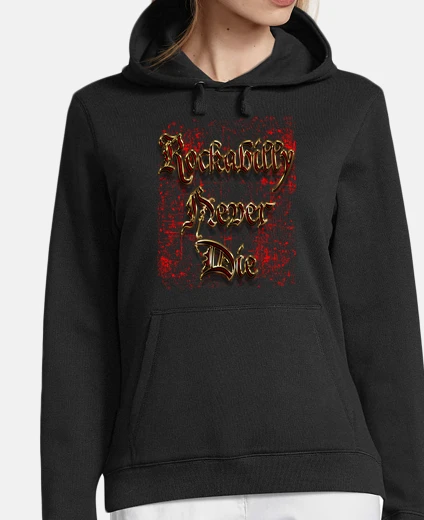 Hoodie rockabilly gold