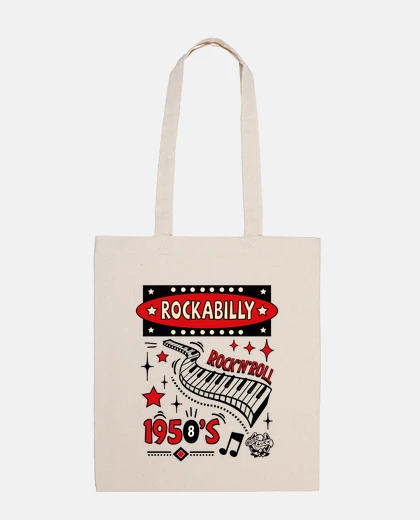 Bag rockabilly retro 1950s rockers usa rock and roll