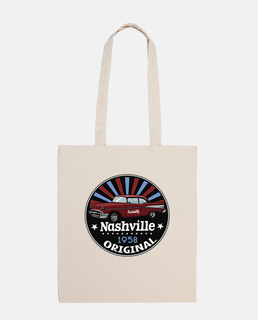 Retro Canvas Tote Bag - Tennessee