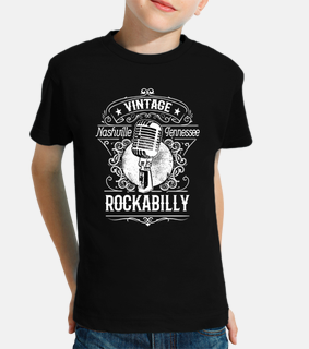 rockabilly music nashville tennessee vintage retro rock n roll rockers usa t-shirt