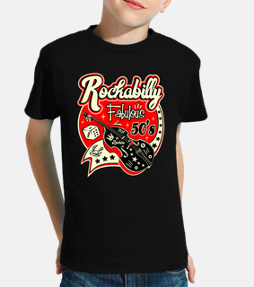 rockabilly style vintage 50s rock and roll retro 1950s music t-shirt