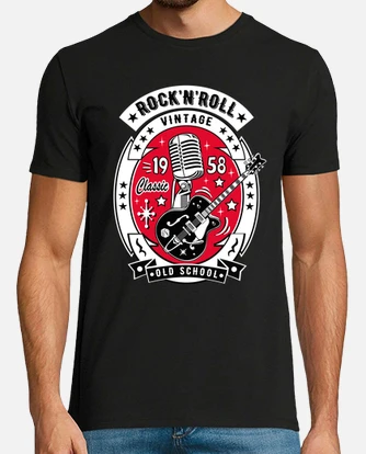 Camisetas best sale rockabilly hombre