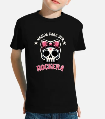 Camiseta niña rockera sale