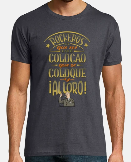 Playera Rockeros al loro