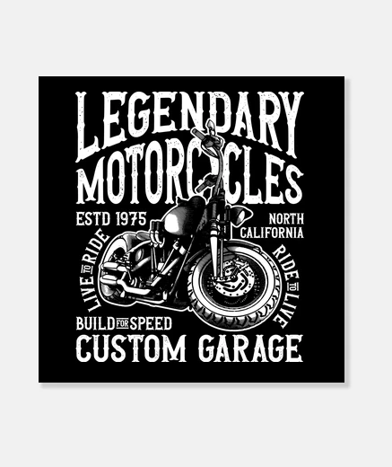 Wall rockers 1975 retro bikers vintage motorcycles bikers 70s