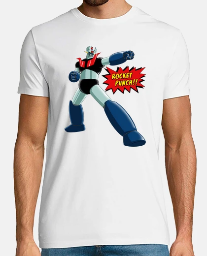 Tee-shirt Rocket Punch! (Mazinger Z)