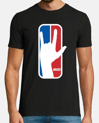 Camiseta Rocks NBA Logo