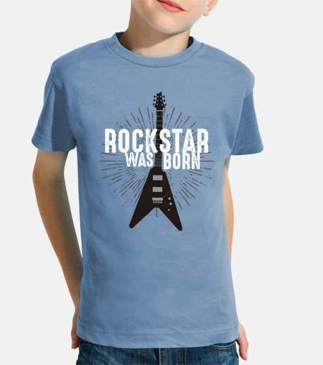 Ropa Rockstar Was Born - Kids apparel