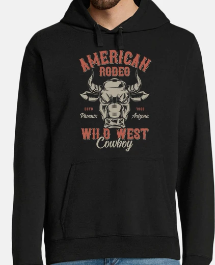 Felpa rodeo americano