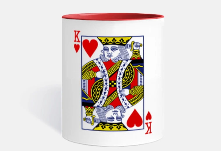 Mug roi de coeur