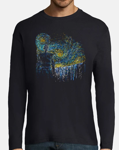 Tee-shirt roi de la nuit &eacute;toil&eacute;e
