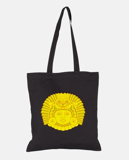Sac Roi-dragon aztèque or
