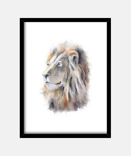 Cadre roi lion