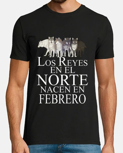 Tee-shirt rois du nord nés en février