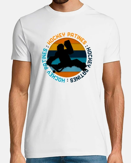 Tee-shirt roller hockey - gardien rond