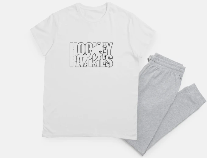 Pyjama roller hockey négatif noir