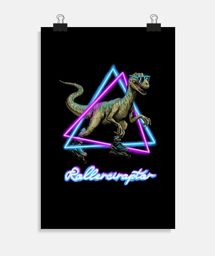 Poster rollerciraptor