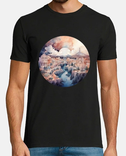 T-shirt roma surreale, soggiorna e visita la capitale