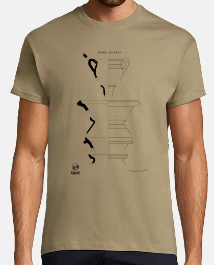 T-shirt roman pottery ii uomo