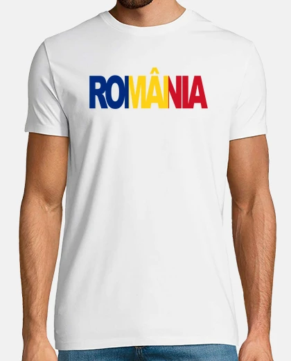 T-shirt romania (bandiera)