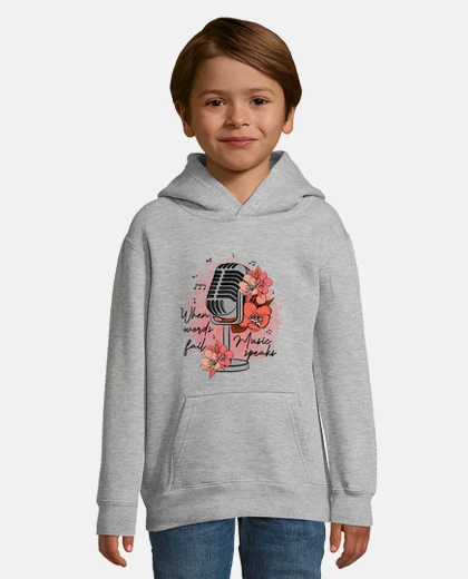 Kids romantic retro microphone