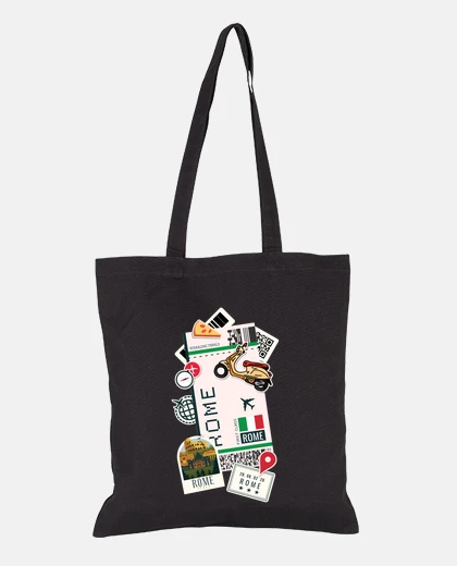 Bag Rome Air Ticket Boarding Pass Plane