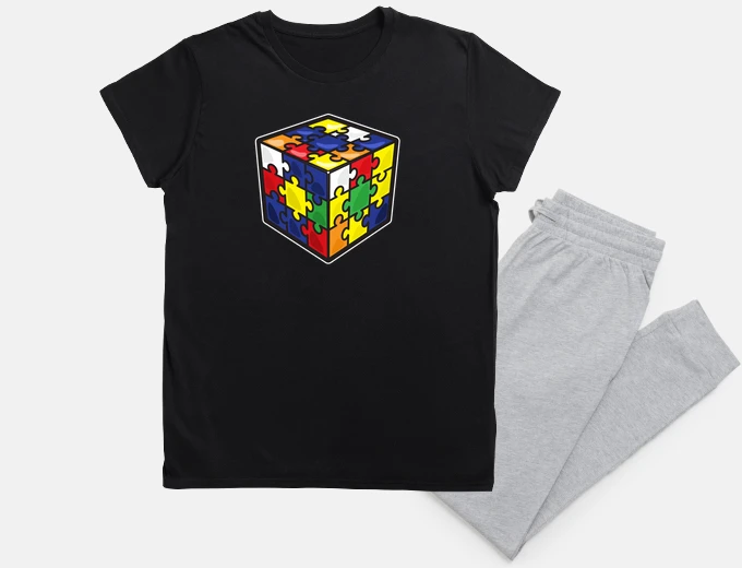 Pigiama romgrattachecca  fichettopo di rubik