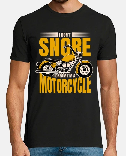 Tee-shirt ronflement je ne ronfle pas je rêve
