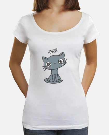 Tee-shirt ronronnement