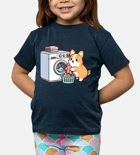 Ropa ropa de cama para lavadora corgi