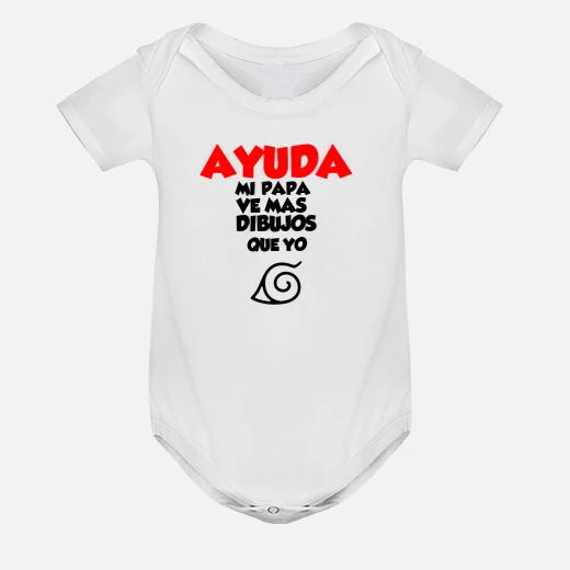 Ropa Infantil Body Bebe Naruto Latostadora