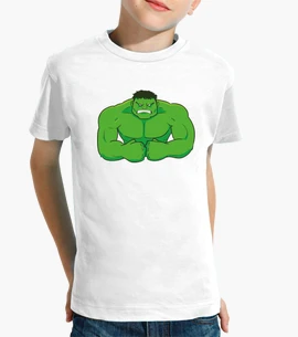 camiseta niño hulk